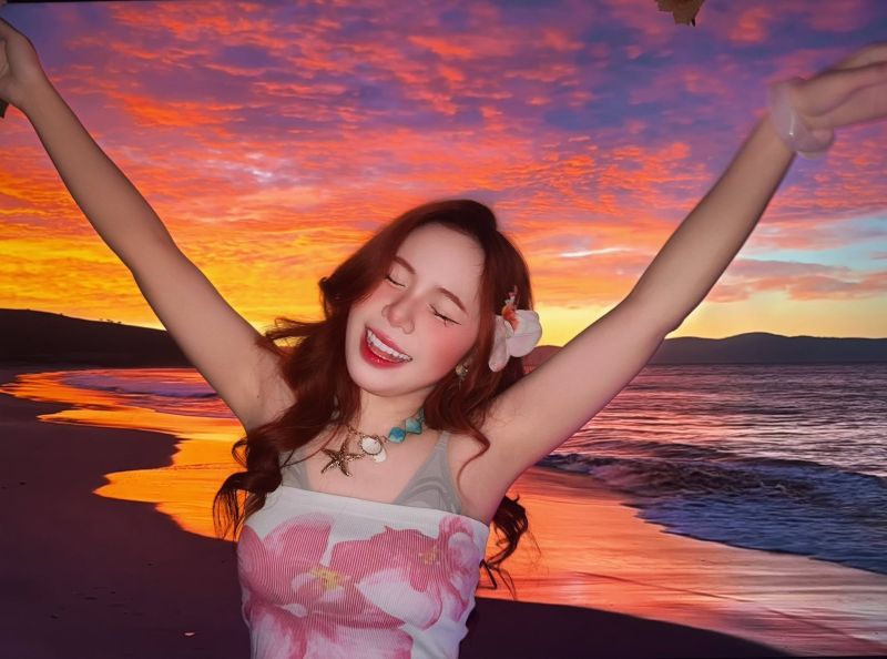 ảnh selfie tự nhiên của sammy đào 