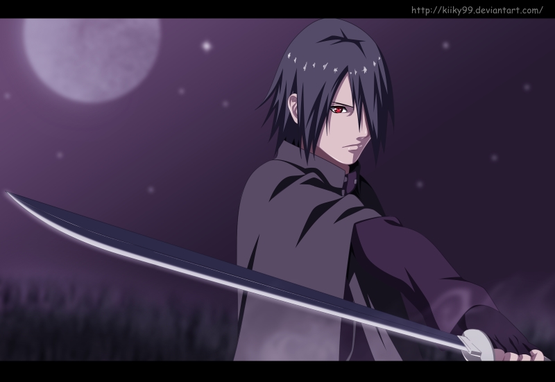hình ảnh sasuke trong trạng thái rinnegan
