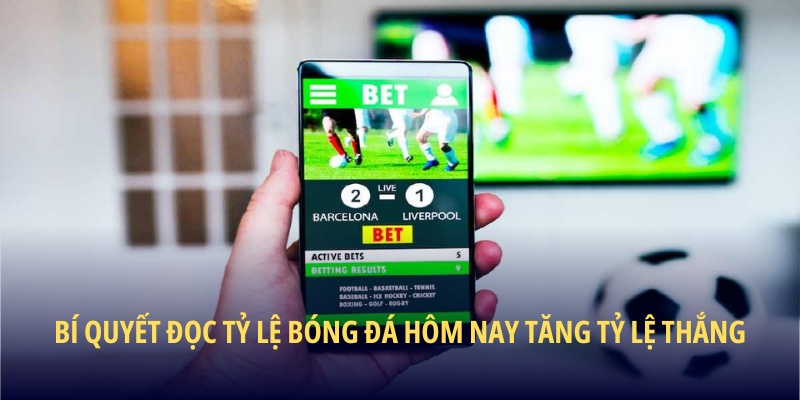 Bí quyết đọc tỷ lệ bóng đá hôm nay tăng tỷ lệ thắng