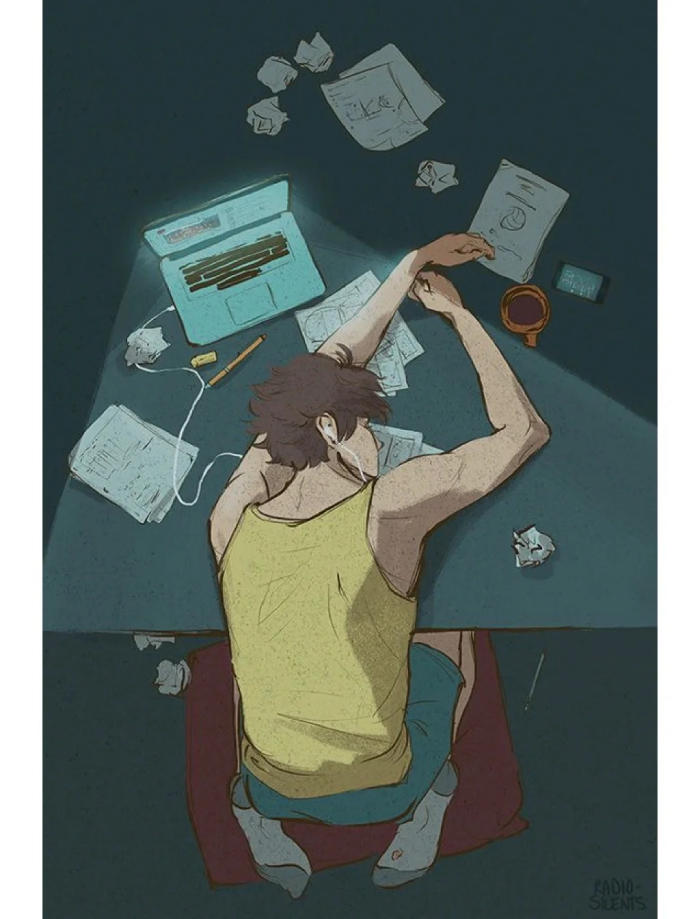 ảnh mệt mỏi 7