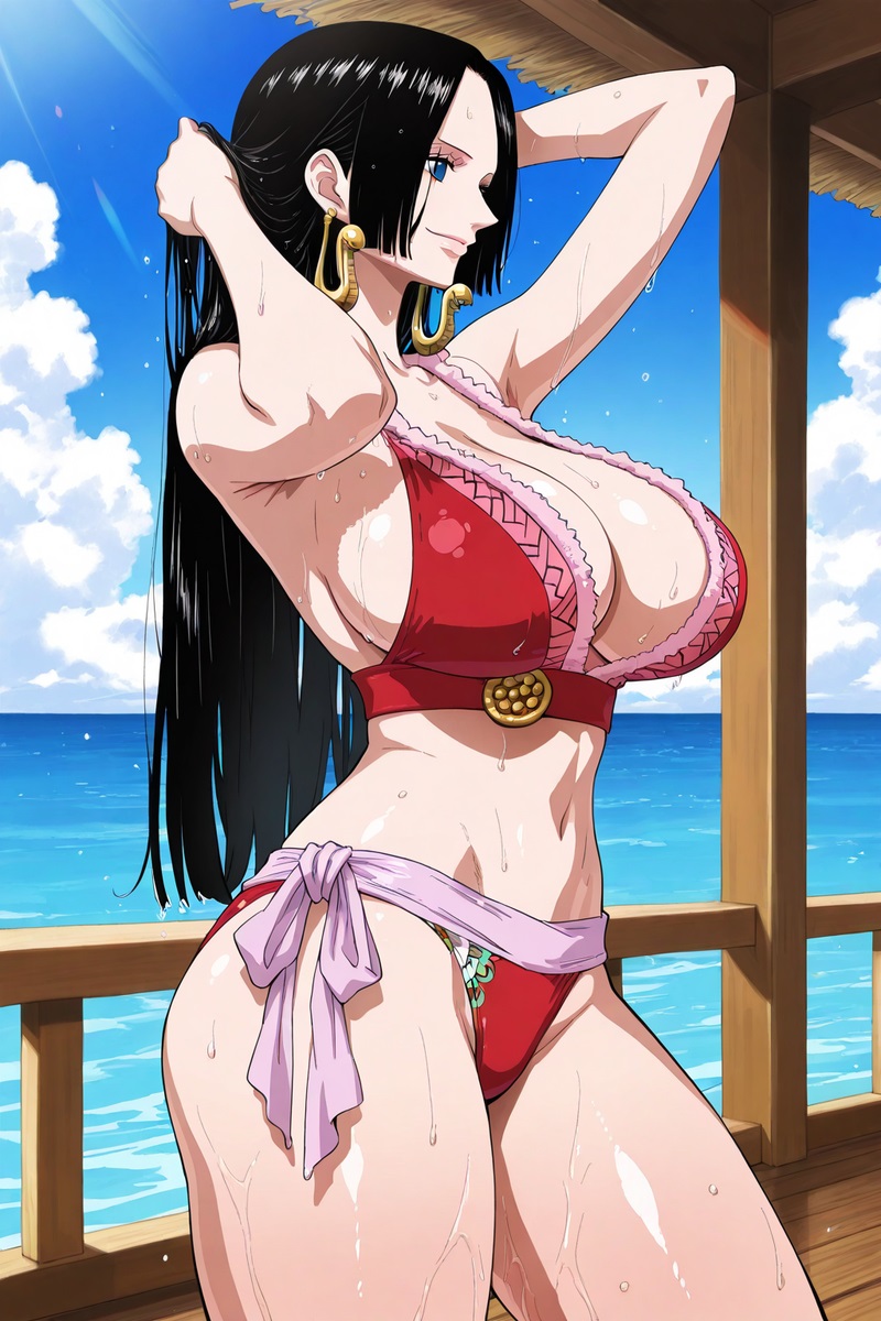 boa hancock bikini 10