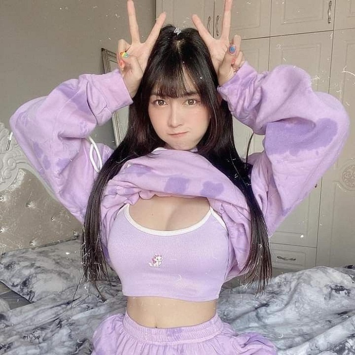 Lê Bống mặc bikini đẹp 