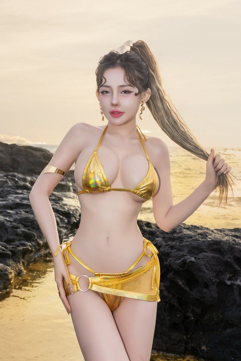 Bộ sưu tập ảnh Ngân 98 bikini 
