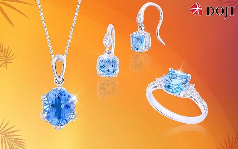 Màu xanh dương sâu thẳm của Sapphire mang lại cảm giác bình yên, tin tưởng và trí tuệ