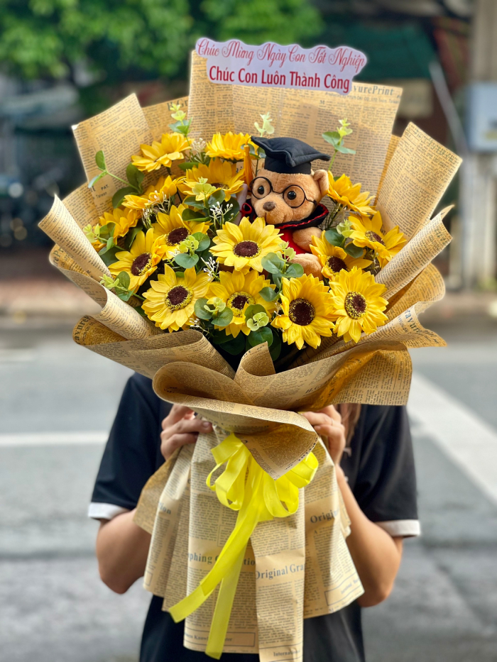 Hoa tặng tốt nghiệp
