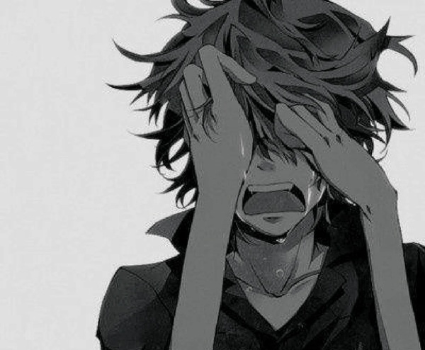 ảnh anime nam khóc 2