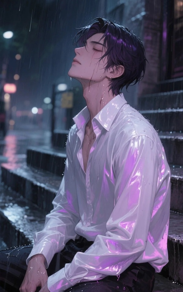 ảnh anime nam khóc 3