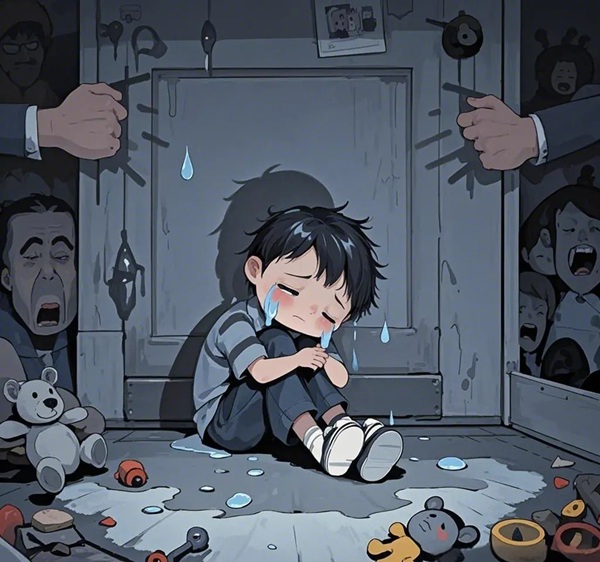 ảnh anime nam khóc 5