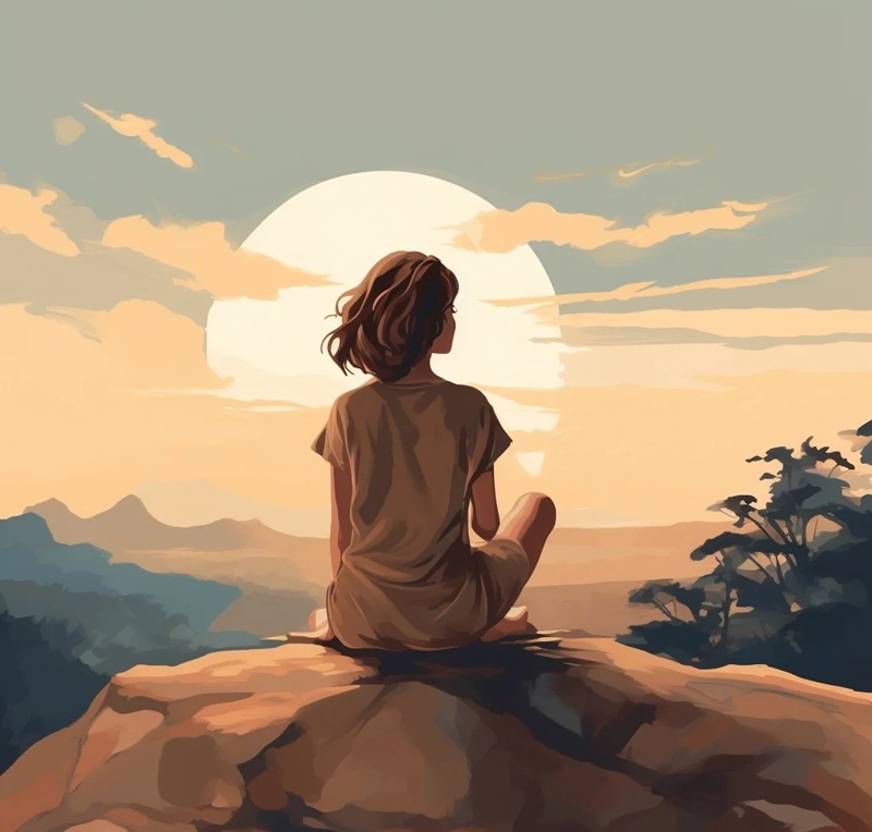 ảnh cô gái buồn quay lưng anime 25