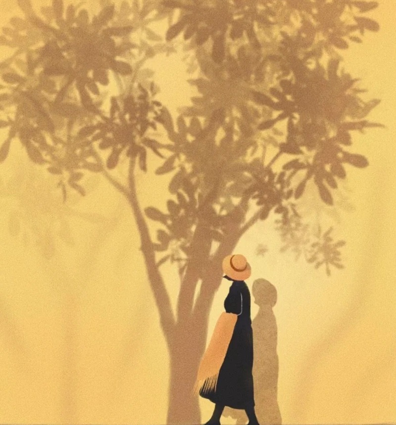 ảnh cô gái buồn quay lưng anime 28