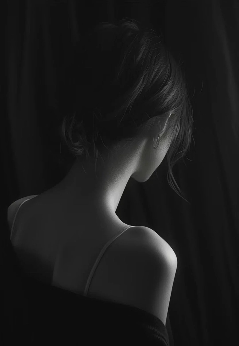 ảnh cô gái buồn quay lưng anime 29