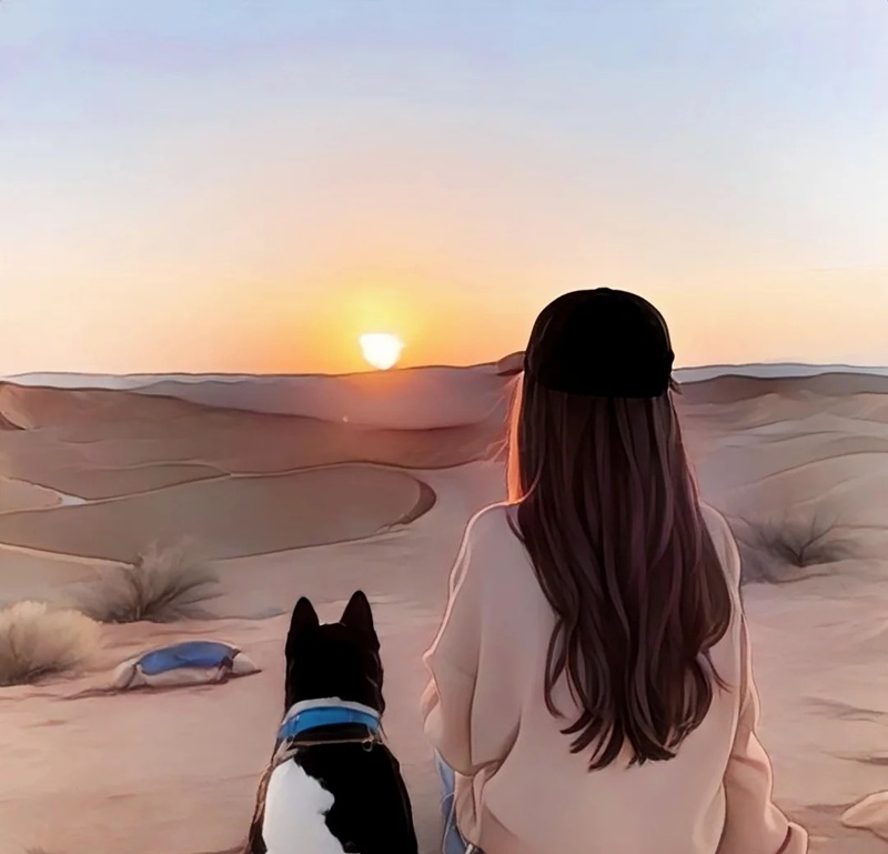 ảnh cô gái buồn quay lưng anime 32