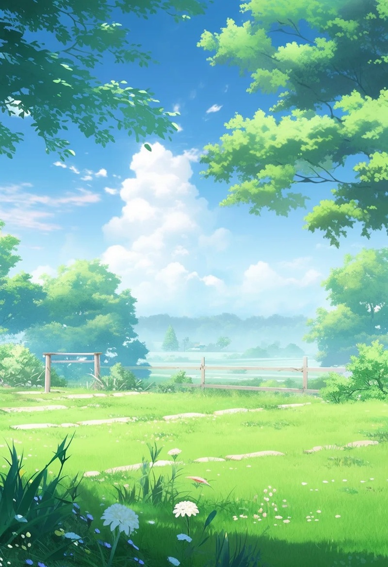 ảnh anime phong cảnh​