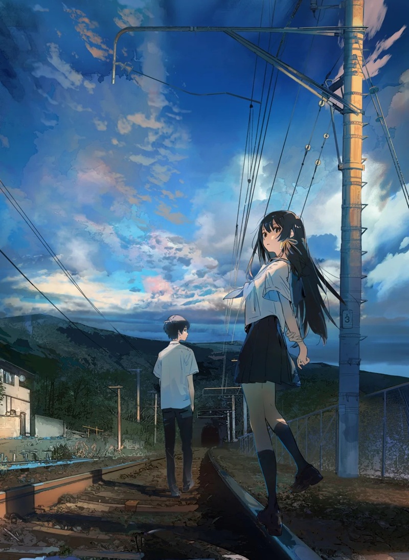 ảnh nền phong cảnh anime