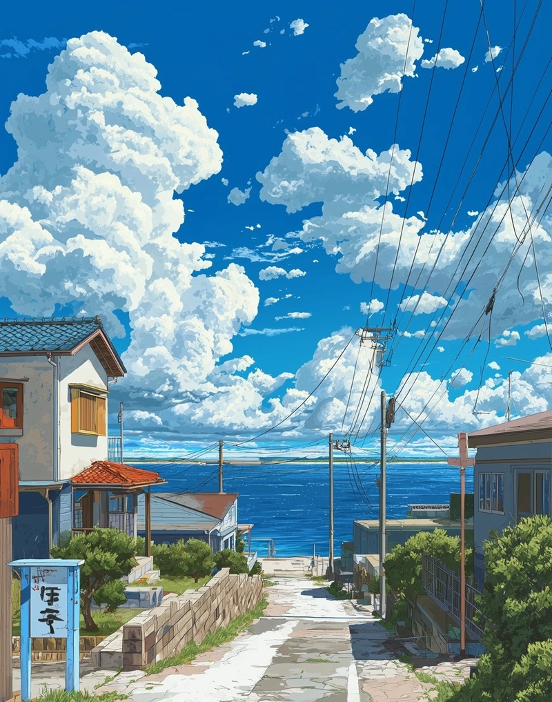 ảnh phong cảnh anime​ 3