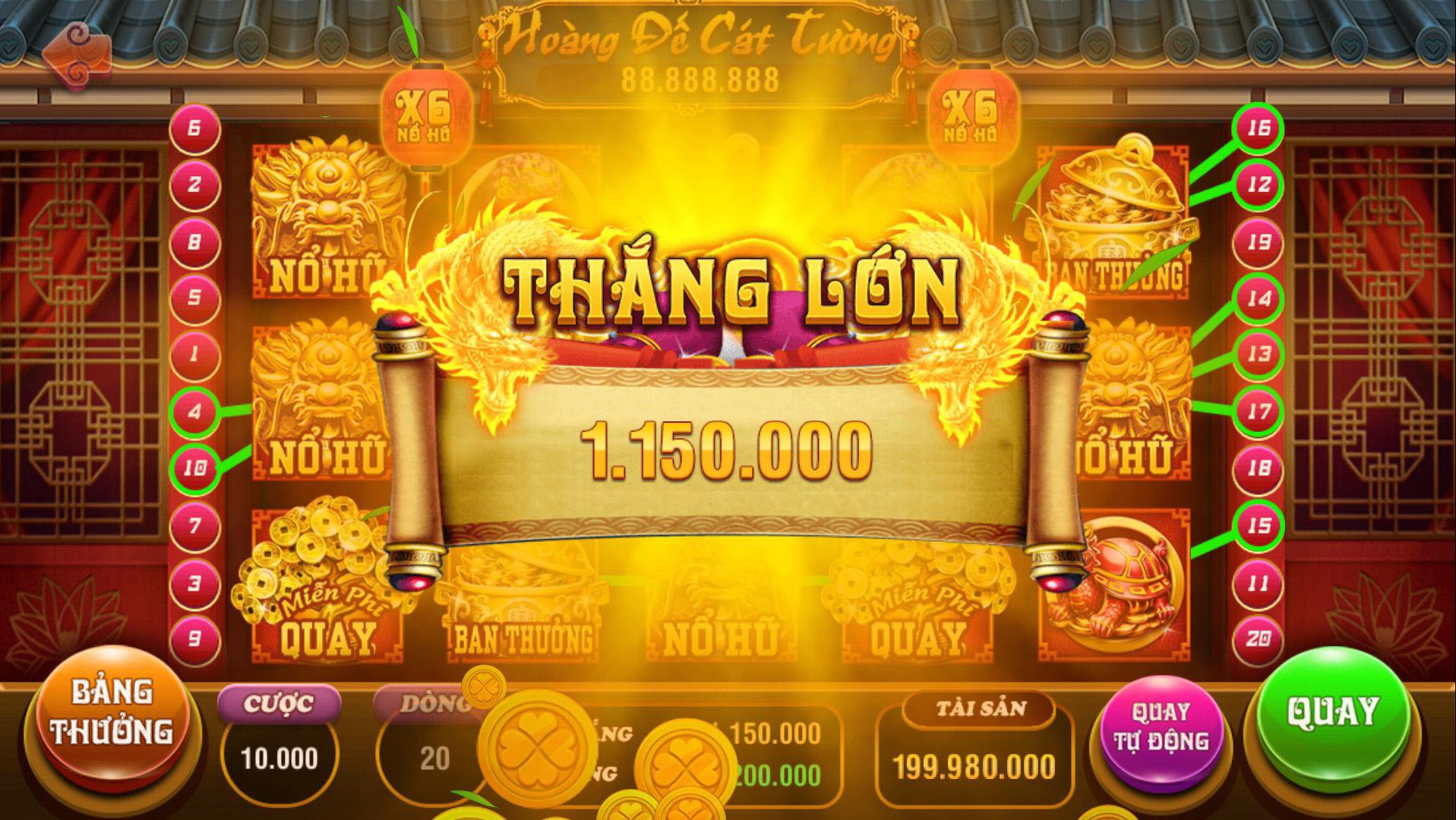 Bí kíp săn hũ thần tài quay nhẹ tay trúng lớn