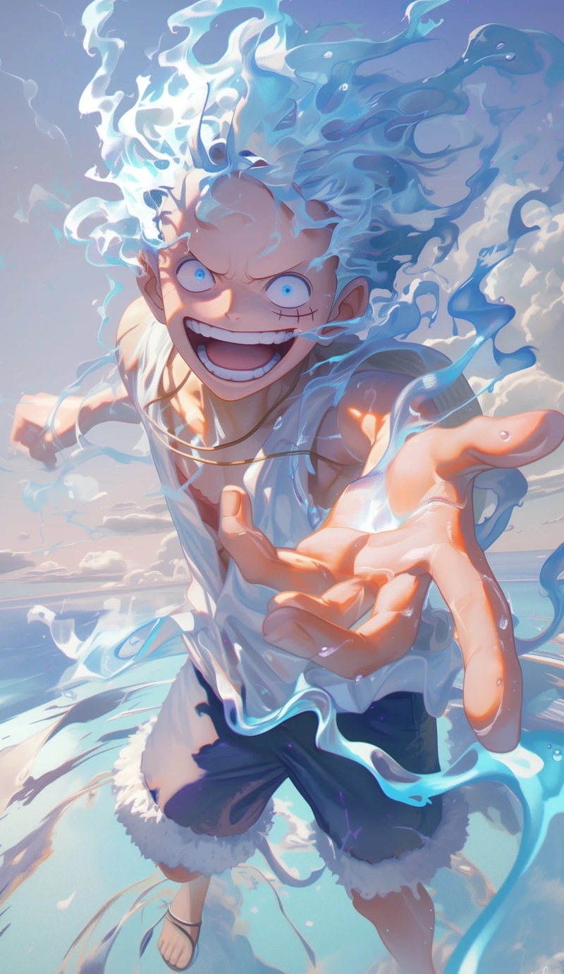 hình nền luffy gear 5 15