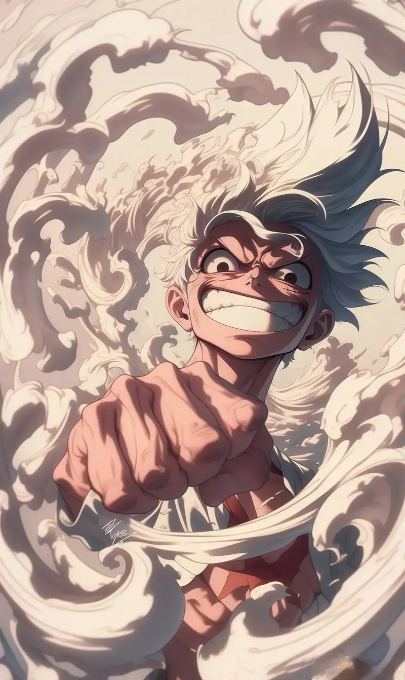 hình nền luffy gear 5 19