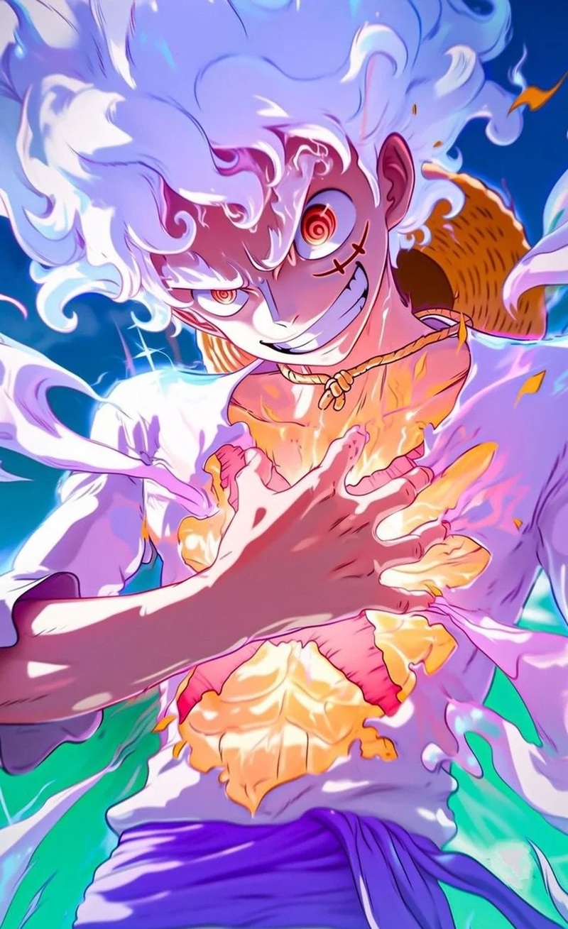 hình nền luffy gear 5 23