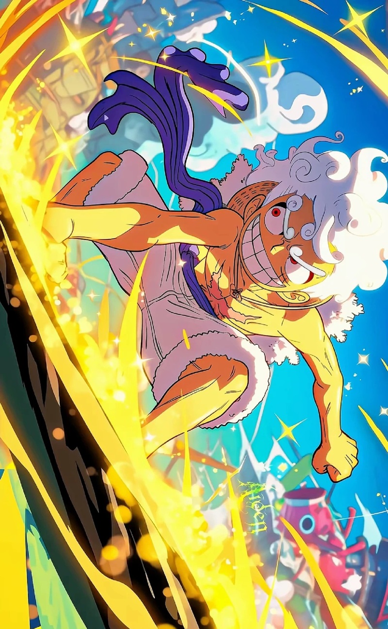 hình nền luffy gear 5 26