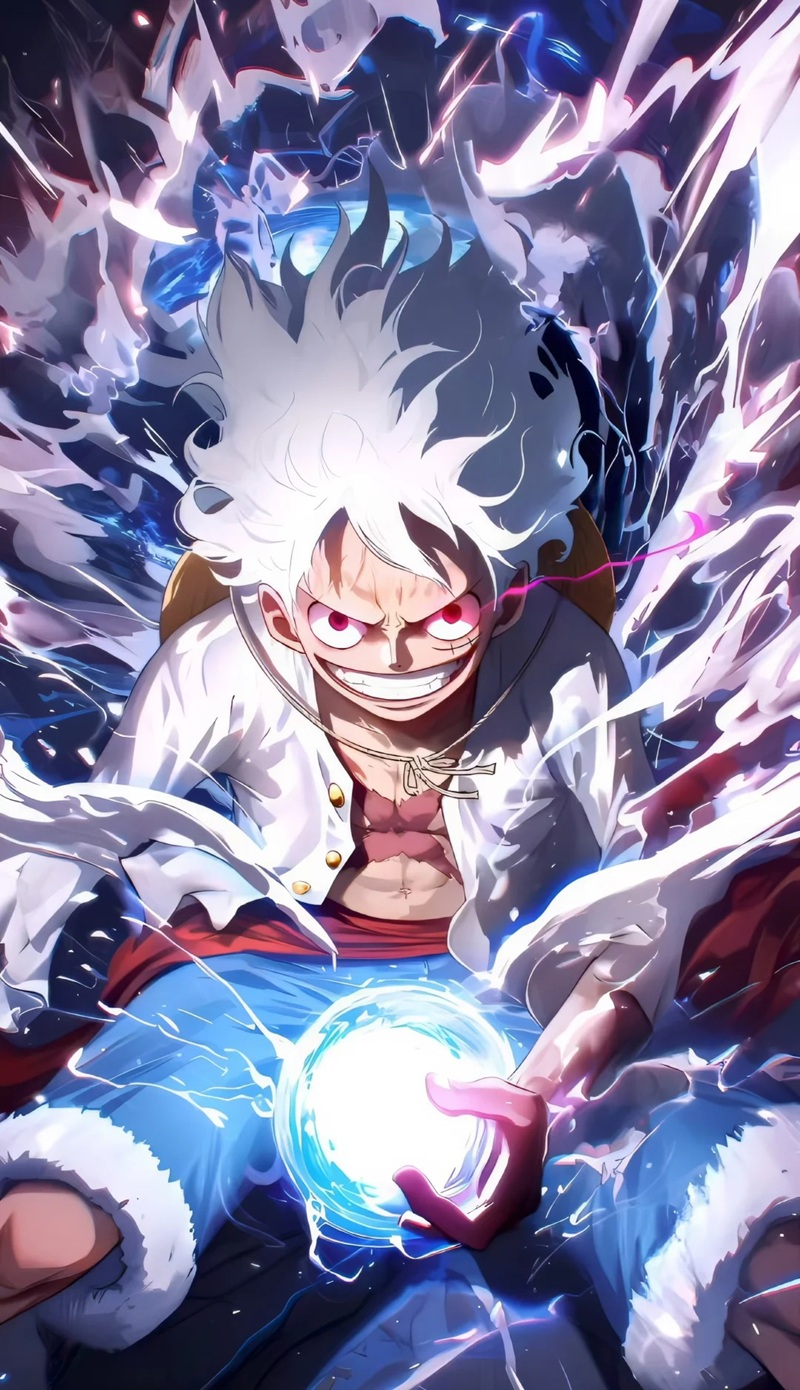 hình nền luffy gear 5 33